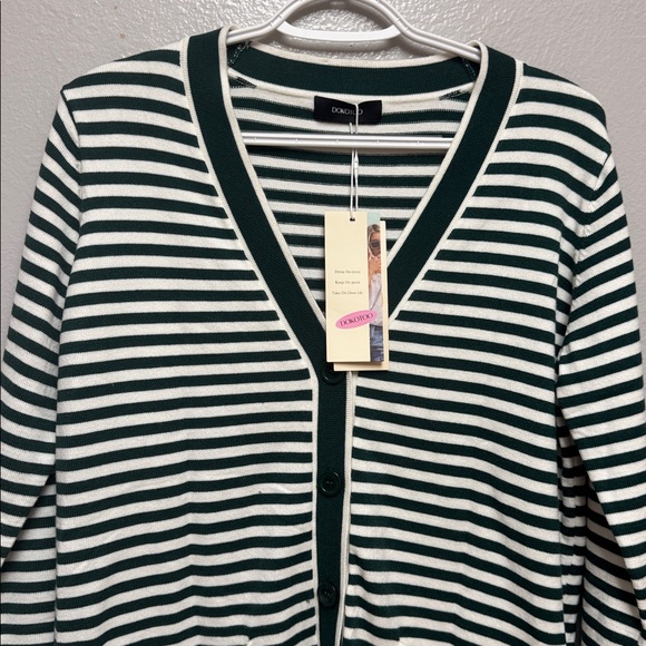 Striped Long Sleeve Sweater - Picture 3 of 8